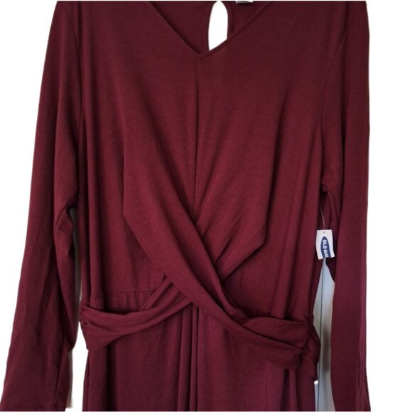 Long Sleeve Jumpsuit Women's Wrap Style XXL NWT - Picture 4 of 6